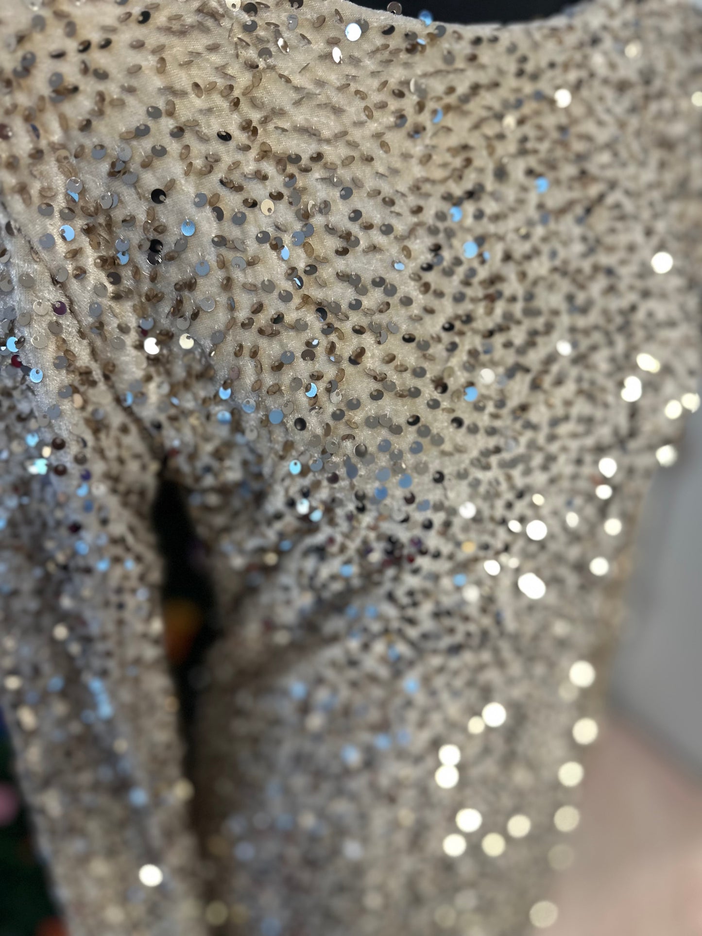 Robe soirée brilliante