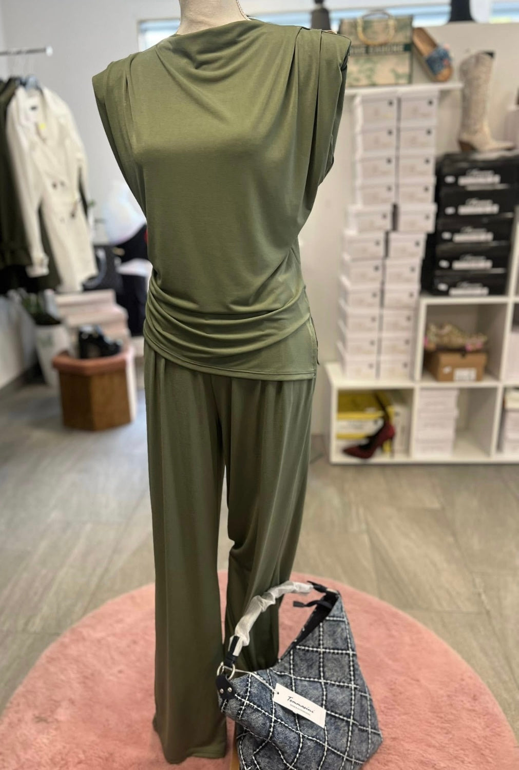 Ensemble Kaki Fluide & Confort